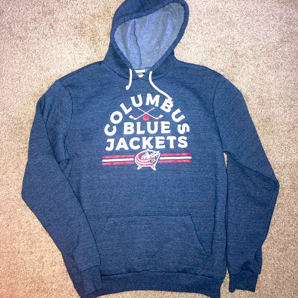 Columbus blue jackets hoodie XL